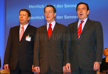 SPD Parteimitglieder auf dem SPD-Sonderparteitag