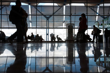 Madrid  Spanien  Terminal 4 auf dem Flughafen Madrid-Barajas