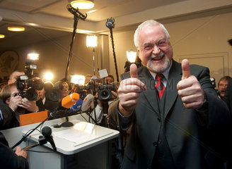 Peter Harry Carstensen  CDU  bei der Landtagswahl