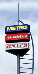 Metro  Media Markt und Extra Werbung