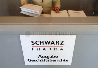 Geschaeftsberichte der SCHWARZ PHARMA AG