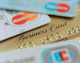 Details von Kreditkarten und EC-Karte