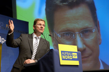Wahlkampf der FDP mit Guido Westerwelle