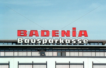 Das Logo der Badenia Bausparkasse