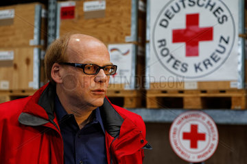 Schoenefeld  Deutschland  Christof Johnen  Leiter internationale Zusammenarbeit beim Deutschen Roten Kreuz