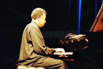 der suedafrikanische Jazzpianist Abdullah Ibrahim