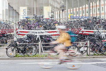 Fahrradstadt Muenster - Fahrradstellplatz