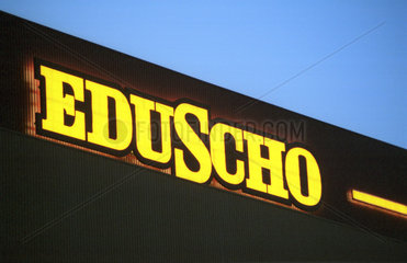 Logo der Eduscho-Fabrik (Tchibo)