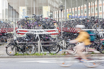 Fahrradstadt Muenster - Fahrradstellplatz