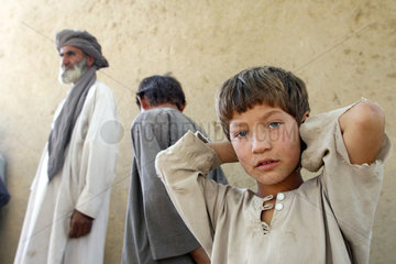 Kunduz  Afghanistan  Portraet eines Jungen