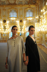 Sankt Petersburg  Russland  Montblanc White Nights Festival im Palast von Peterhof