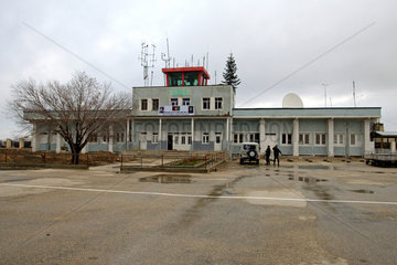 Mazar-e Sharif  Afghanistan  Flughafentower des Flughafens Mazar-e Sharif