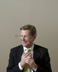 Berlin  Deutschland  Bundesaussenminister Guido Westerwelle  FDP