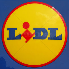 Logo des Lebensmitteldiscounters Lidl