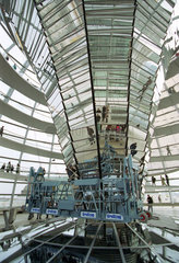 Arbeiten im Reichstag