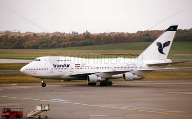 Hamburg  Deutschland  Boing 747 SP  Iran Air