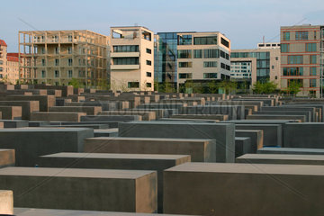Berlin  Mahnmal fuer die ermordeten Juden in Europa
