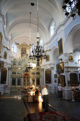 Minsk  Weissrussland  Innenaufnahmer der Heiliggeist-Kathedrale