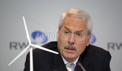 Essen  Deutschland  Prof. Dr. Fritz Vahrenholt  Chef der RWE Innogy