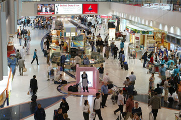 Der Dubai Duty Free im Flughafen von Dubai