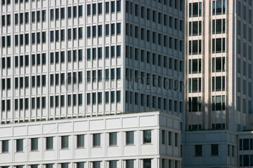 Berlin  Hochhausfassaden am Potsdamer Platz