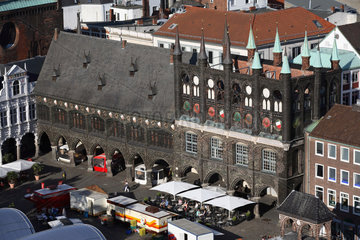 Hansestadt Luebeck  das Rathaus