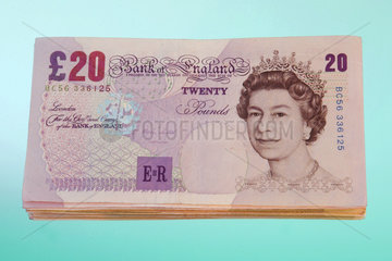 Pfund Sterling Banknoten