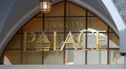 Logo des Hotels Badrutts Palace in Sankt Moritz