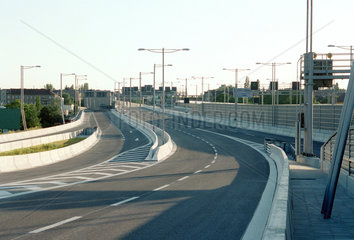 Neubau der Stadtautobahn A110 in Berlin