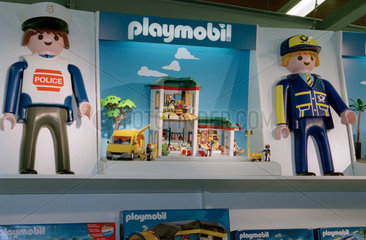Nuernberg  Spielwarenmesse - Messestand von Playmobil