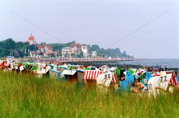 Strandanlage des Ostseebades Kuehlungsborn