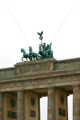 Berlin  Brandenburger Tor und Quadriga