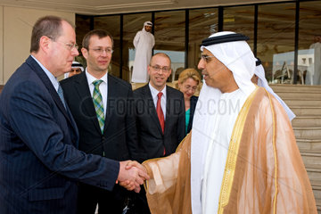 Dubai  Vereinigte Arabische Emirate  Bundesfinanzminister Peer Steinbrueck