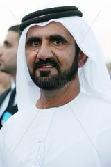 Sheikh Mohammed bin Rashid al Maktoum im Portrait