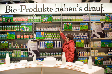 Berlin  Deutschland  grosses Angebot von Bioprodukten
