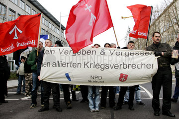 NPD Aufmarsch in Dresden