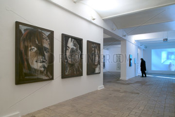 Berlin  RAF Ausstellung in der Galerie Kunstwerke