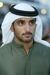 Sheikh Rashid bin Mohammed al Maktoum im Portrait