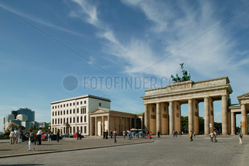Berlin  Brandenburger Tor und Pariser Platz