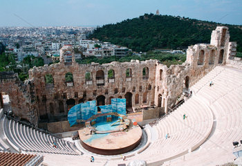 Das Odeon des Herodes Atticus  Athen