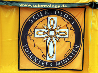 Das Emblem von Scientology.