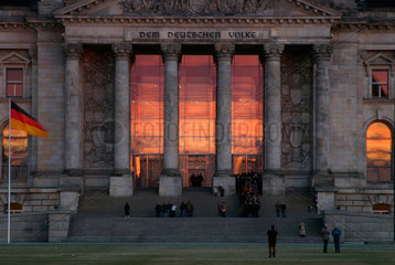 Berlin  Portal des Reichstags