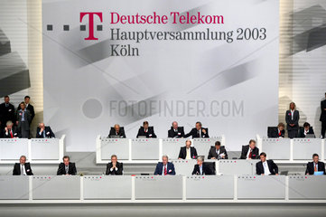 Management der Deutschen Telekom AG  HV in Koeln