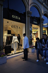 Istanbul  Tuerkei  Boutique des tuerkischen Modelabels GIZIA