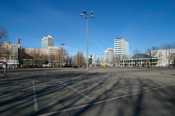 Berlin  Parkplatz an der Alexanderstrasse