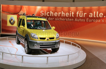 Renault Kangoo in Sportoptik zur Automesse in Leipzig