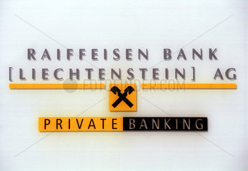 Logo der Raiffeisen Bank (Liechtenstein) 00AG