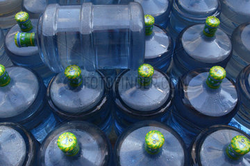 Symbolfoto Wasserbehaelter in Hong Kong