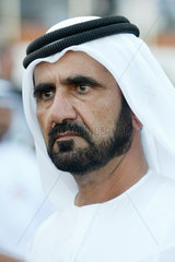 Sheikh Mohammed bin Rashid al Maktoum im Portrait
