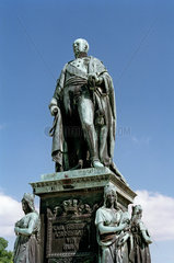 Karlsruhe  Denkmal fuer Carl Friedrich von Baden